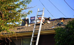 Roofing a house in North Carolina