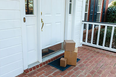 Packages on a Porch